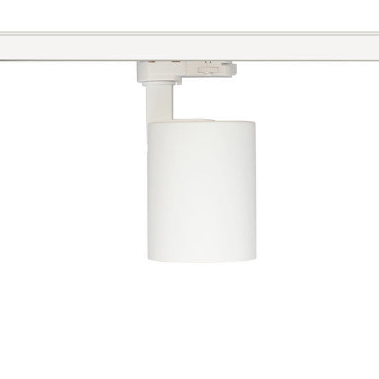 Riel de iluminación orientable blanco o negro LED 30W diseño Citizen 95mm Ø