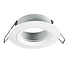Recessed spot GU10 without lamp round white, gray or black not adjustable