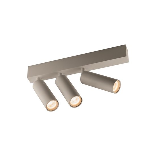 Plafón LED diseño blanco o negro orientable módulo 3x4W 360 lumen