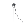 Authentage Rural Authentage garden spotlight with GU10 bronze-chrome-brushed nickel 90cm