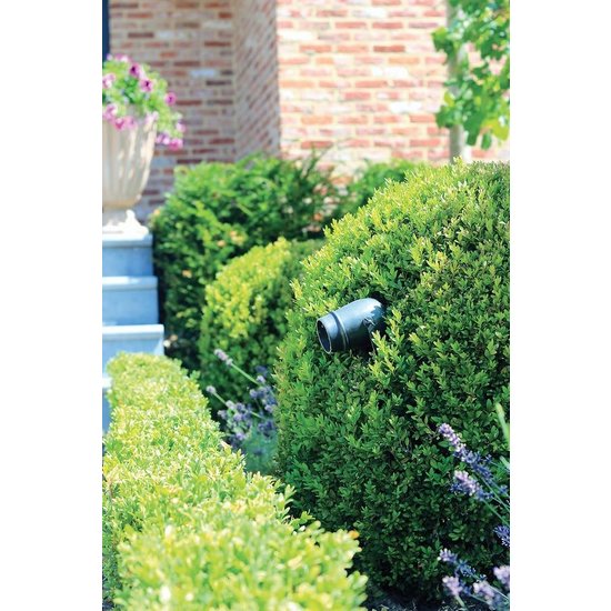 Authentage Landelijke Authentage tuinspot met GU10 brons-chroom-geborsteld nikkel 90cm