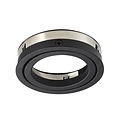 Double recessed spot black hole size 80-175mm outer size 95-190 mm