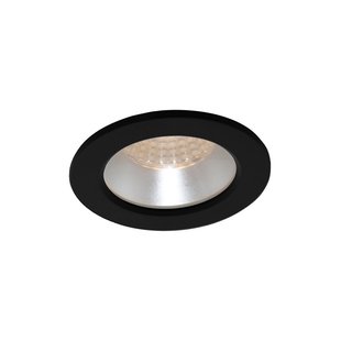 Spot encastrable salle de bain blanc, noir ou gris GU10 IP44 85mm