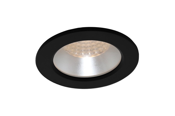 Spot encastré moderne rond en verre miroir 60mm LED 5W GU10 pour fenêtre  3000K