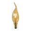 Kaarslamp amber filament 3W LED