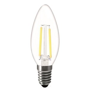 Lámpara vela LED regulable filamento 2W