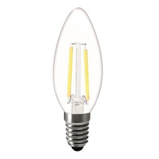 LED-Kerzenlampe mit dimmbarem 2W-Filament