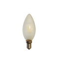 Fantasia LED Kerzenlampe E14, Spiralfaden, Amberglas, 3W, 2200K, dimmbar