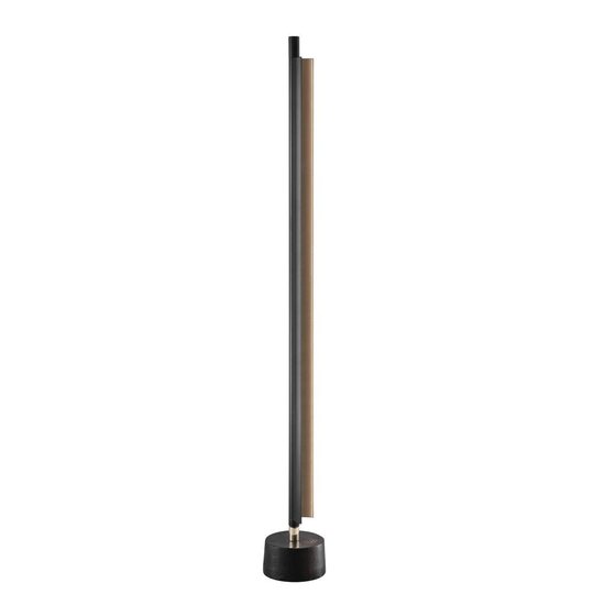 Stehleuchte LED weiß oder schwarz 22W 1276mm Design dimmen bis warm