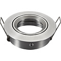 Recessed spot GU10 without lamp round white, gray or black orientable
