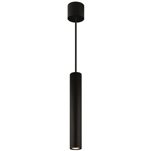 Pendant light LED design black or white tube 4W module 360 lumen