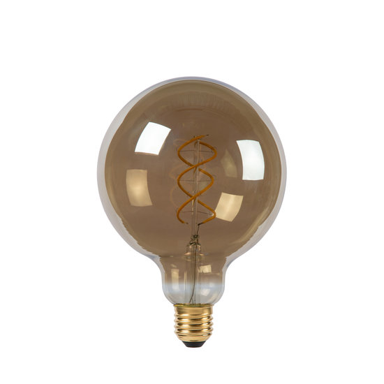 Filament LED E27 petite lampe 5W spirale ambre 2200K