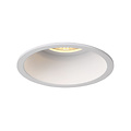 Fantasia TETIZ inbouwspot GU10, zwart staal, diameter 100 mm, gatmaat 90 mm, 30° richtbaar, lamp niet inbegrepen