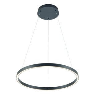 Guri suspension LED ronde noire 54W 3000K variable