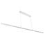 Fantasia Marco lámpara colgante SMD LED blanca 176 cm, 36W, 3000K, regulable, aluminio