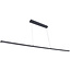 Lange dimbare hanglamp SMD LED strak wit of zwart 36W 1,76m