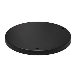 Fantasia Rosette III surface-mounted 350 mm black, 3 pendants