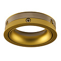 Spot encastrable noir trou carré taille 80mm taille extérieure 93,7 mm