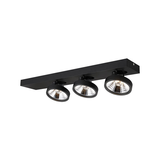 Fantasia Fantasia AEON foco de techo 3x AR111 12W blanco, regulable, orientable, 2700K luz blanco cálido