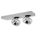 Fantasia Fantasia Aeon ceiling spotlight 2x AR111 12W black, adjustable, dimmable, 2700K, lamps included