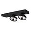 Fantasia Fantasia Aeon spot de plafond 2x AR111 12W noir, orientable, dimmable, 2700K, lampes incluses