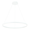 Pendant light design round LED black or white 76W 900mm Ø light up and down