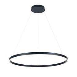 Hanglamp design rond LED zwart of wit 76W 900mm Ø licht up en down