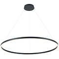Fantasia Guri runde LED-Pendelleuchte weiß, Ø120cm, 125W, 3000K dimmbar, Aluminium/Plexi, IP20