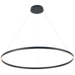 Fantasia Guri ronde hanglamp LED wit Ø120cm dimbaar