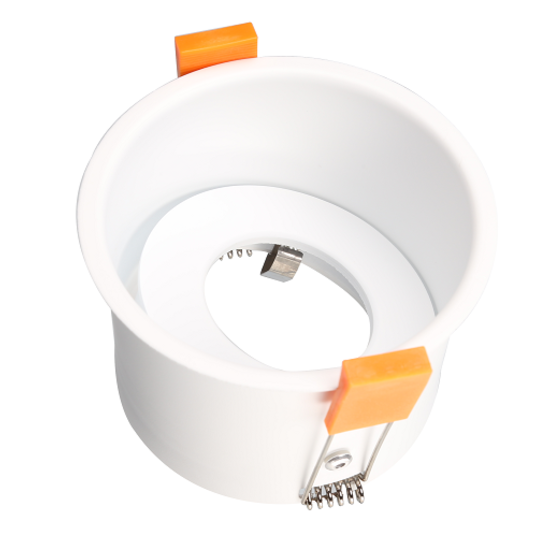 Recessed spot 90mm black gold/white deep GU10