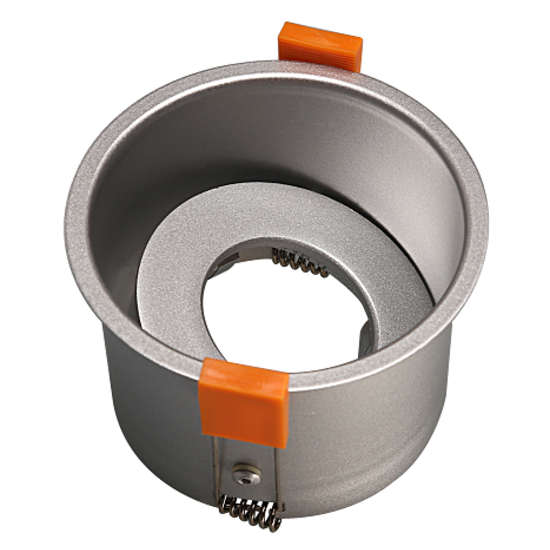 Recessed spot 90mm black gold/white deep GU10