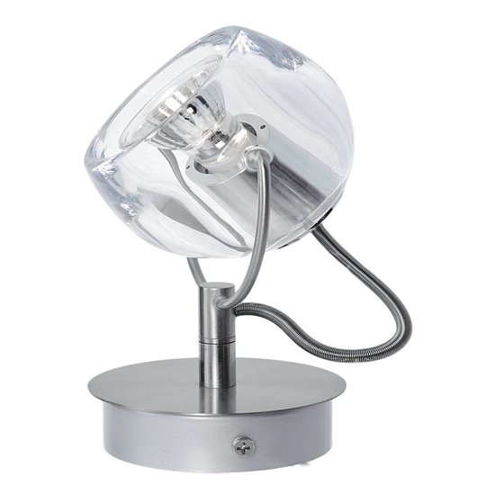 Deckenleuchte Wohnzimmer Kugel auf Stange 360° 125mm H GU10