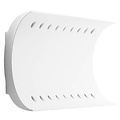Wall light design curve white with 51W LED + 12W LED