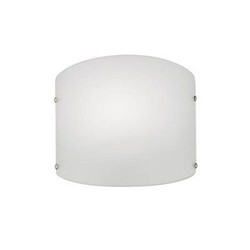 Wall light glass frontal 295mm wide E27 fitting