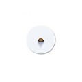 Indigo applique murale encastrable LED blanche, ronde, 65mm diamètre, 40mm hauteur, 3,3W, 220 lumens, 3000K blanc chaud, non dimmable