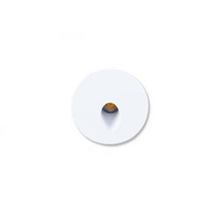 Indigo aplique de pared empotrable LED blanco redondo 65mm 3,3W