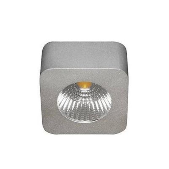Indigo ceiling lamp LED square, white, 62x62 mm, 31 mm high, 5W, 310 lumens, 3000K warm white, non-dimmable