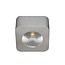 Indigo ceiling lamp LED square, white, 62x62 mm, 31 mm high, 5W, 310 lumens, 3000K warm white, non-dimmable