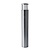 Indigo bollard light grey inox 304, 600mm high, E27 fitting