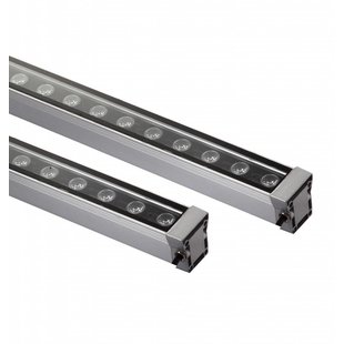 LED lichtbalk 18W 0,5m zwart, IP65 buitenverlichting