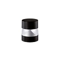 Bodenleuchte Outdoor LED rund schwarz oder silber 136mm H 3W