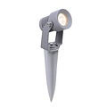 Bodenstrahler LED IP65 grau auf Halterung 170mm hoch 3W