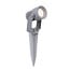 Indigo (Rexel) Foco de Suelo LED 3W IP65 Gris con Pica - 140 Lúmenes 4000K No Regulable