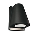 Applique murale exterieure noire, anthracite 155mm H GU10