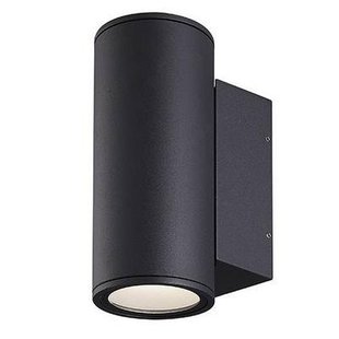 Indigo (Rexel) Wandlamp Buiten LED Up-Down 2x12W Grijs