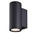 Indigo (Rexel) Außenwandleuchte LED Up-Down 2x12W Grau