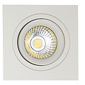 Recessed spot white square hole size 80mm outer size 93.7 mm