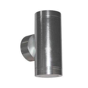 Outdoor wall light LED up down 143mm H 2x4W aluminium