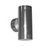 Indigo (Rexel) Außenwandleuchte LED Up-Down 143mm 2x4W - 840 Lumen 3000K IP65 Aluminium