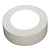 Kleine dimbare plafonniere rond 6W zwarte rand of wit
